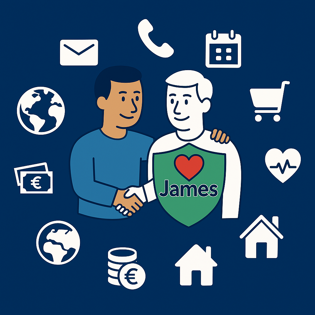 James macht dein Leben einfach.