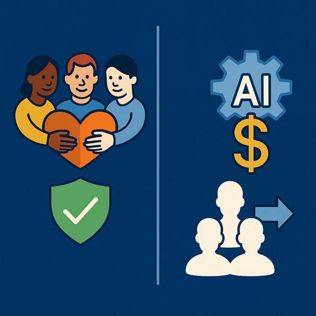 Verein vs. Unternehmen.